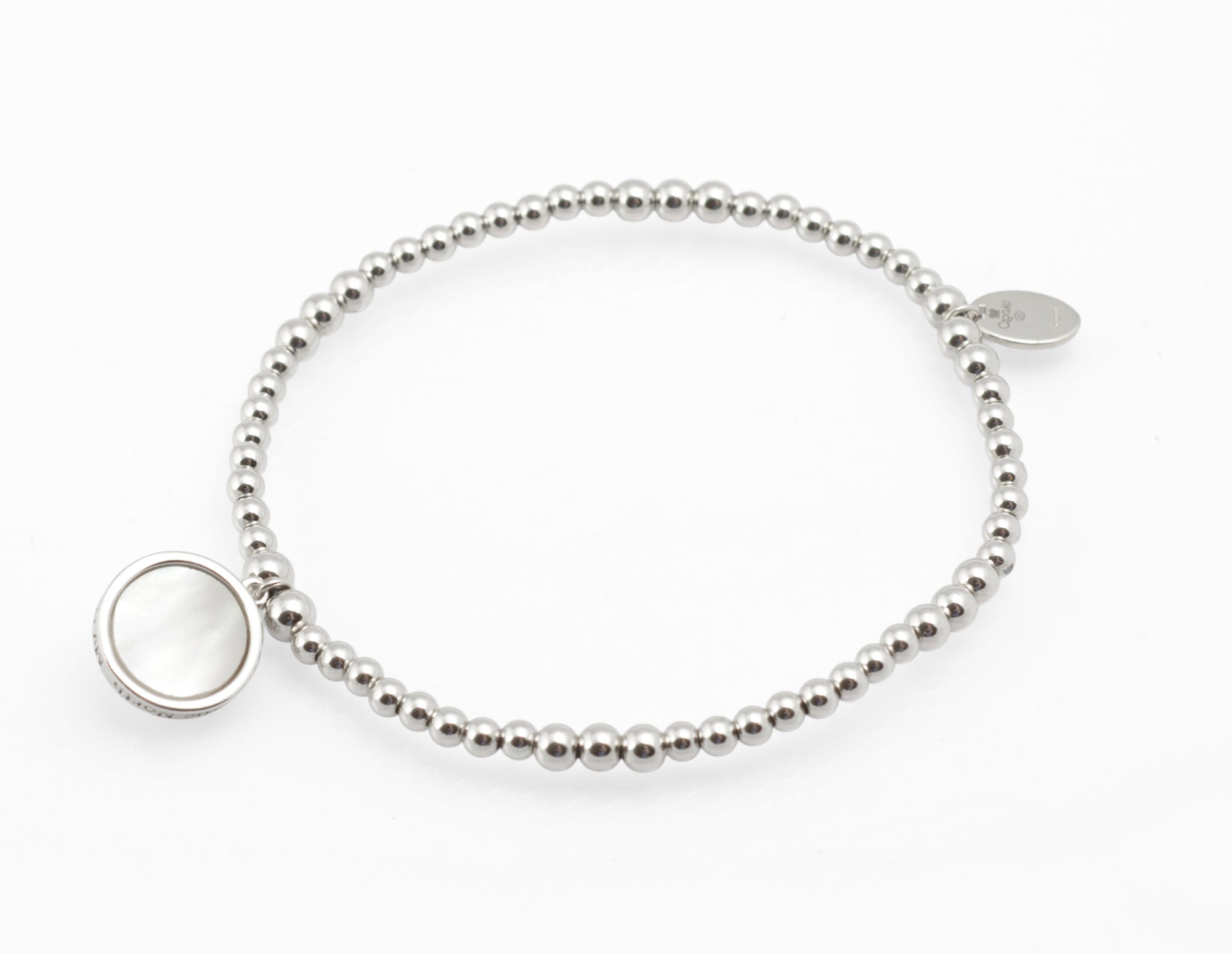 Clogau My One True North Sterling Silver and Welsh Rose Gold Affinity Beaded Bracelet, Boxed (C2966)