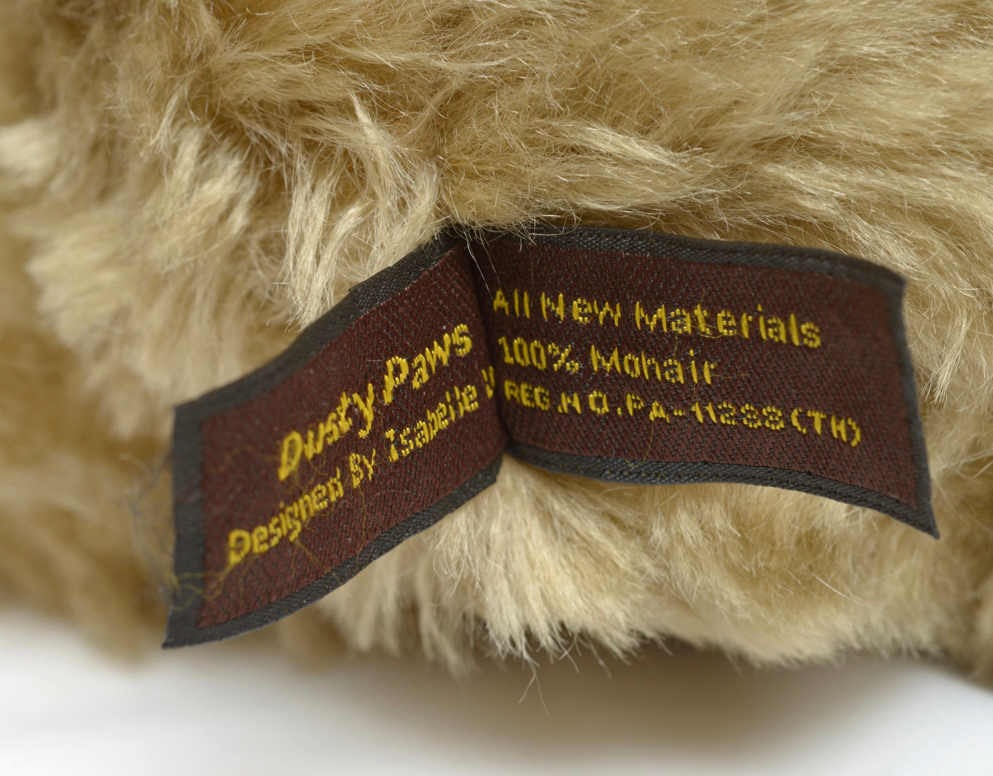 Charlie Bears Dusty Paws - Isabelle Collection - Limited Edition 342/400 SJ 5488 - C3014