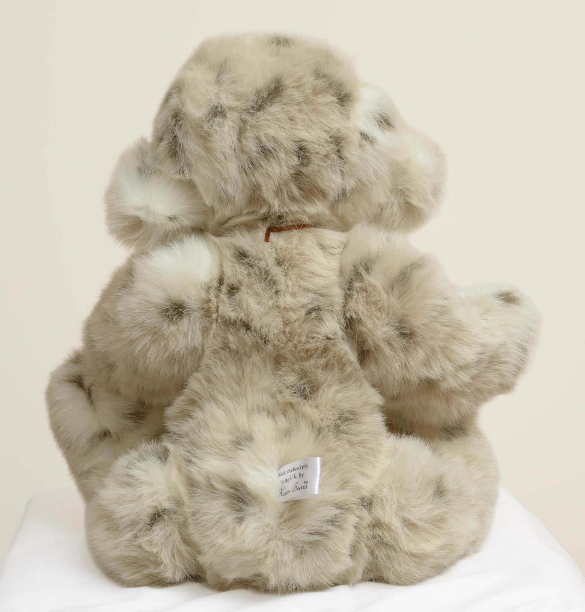 Kaycee Bears Domino - Kelsey Cunningham - sewn-in label reading Made exclusively in the U.K. by Kaycee Bears