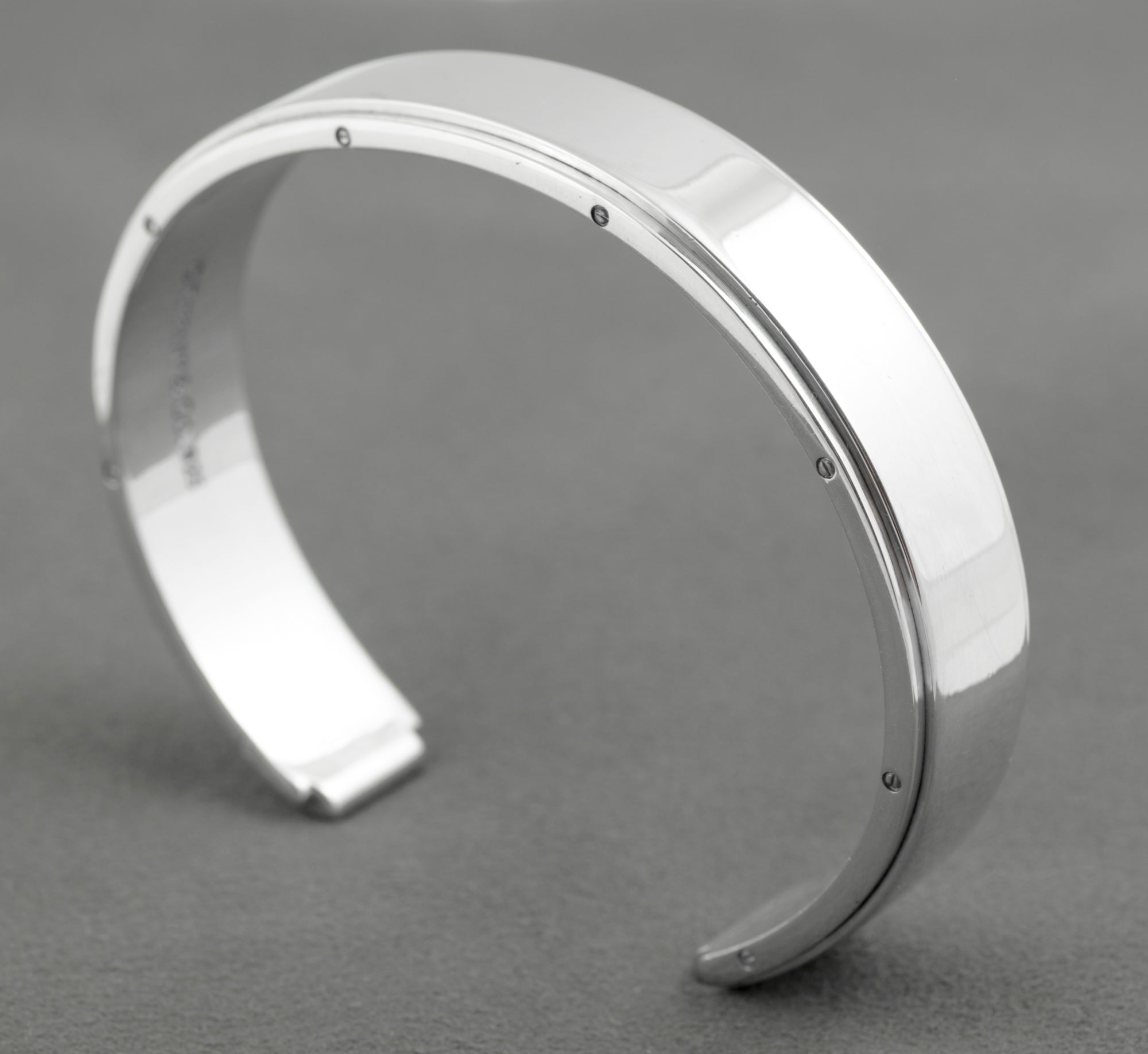Tiffany & Co. Metropolis Sterling Silver Cuff Bangle - Original Box - C3050