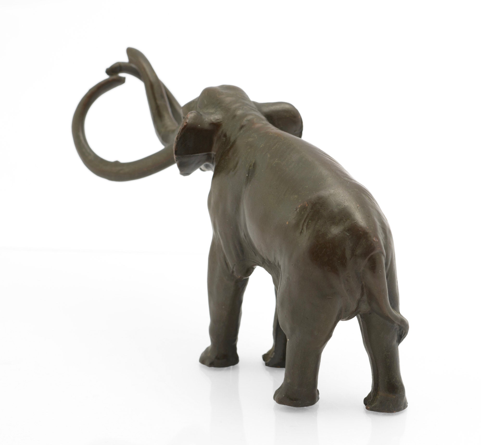 Vintage Bronze Imperial Mammoth Figure - William Wm. Otto - La Brea Tar Pits Series - Circa 1950s to 1960s - C3070