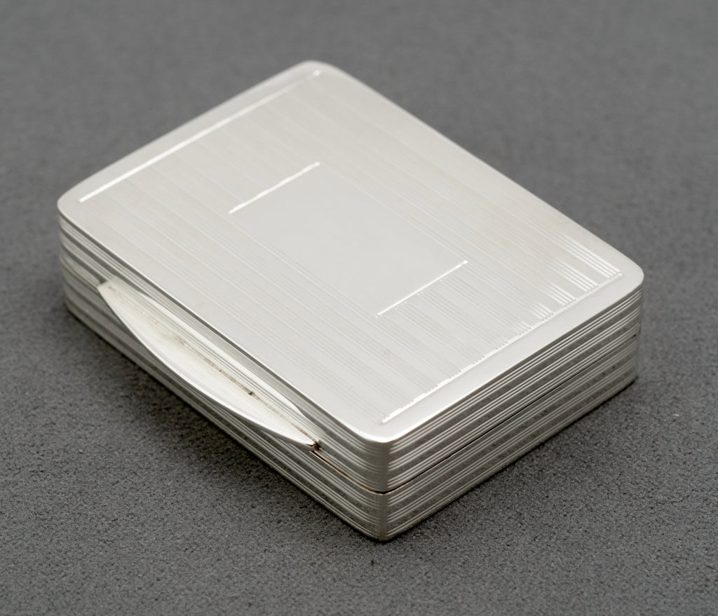 Vintage Sterling Silver Pill or Snuff Box - Peter John Doherty - Birmingham 1994 - C3100