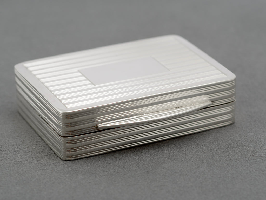 Vintage Sterling Silver Pill or Snuff Box - Peter John Doherty - Birmingham 1994 - C3100