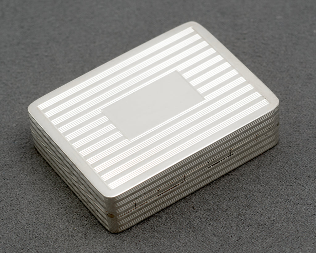 Vintage Sterling Silver Pill or Snuff Box - Peter John Doherty - Birmingham 1994 - C3100