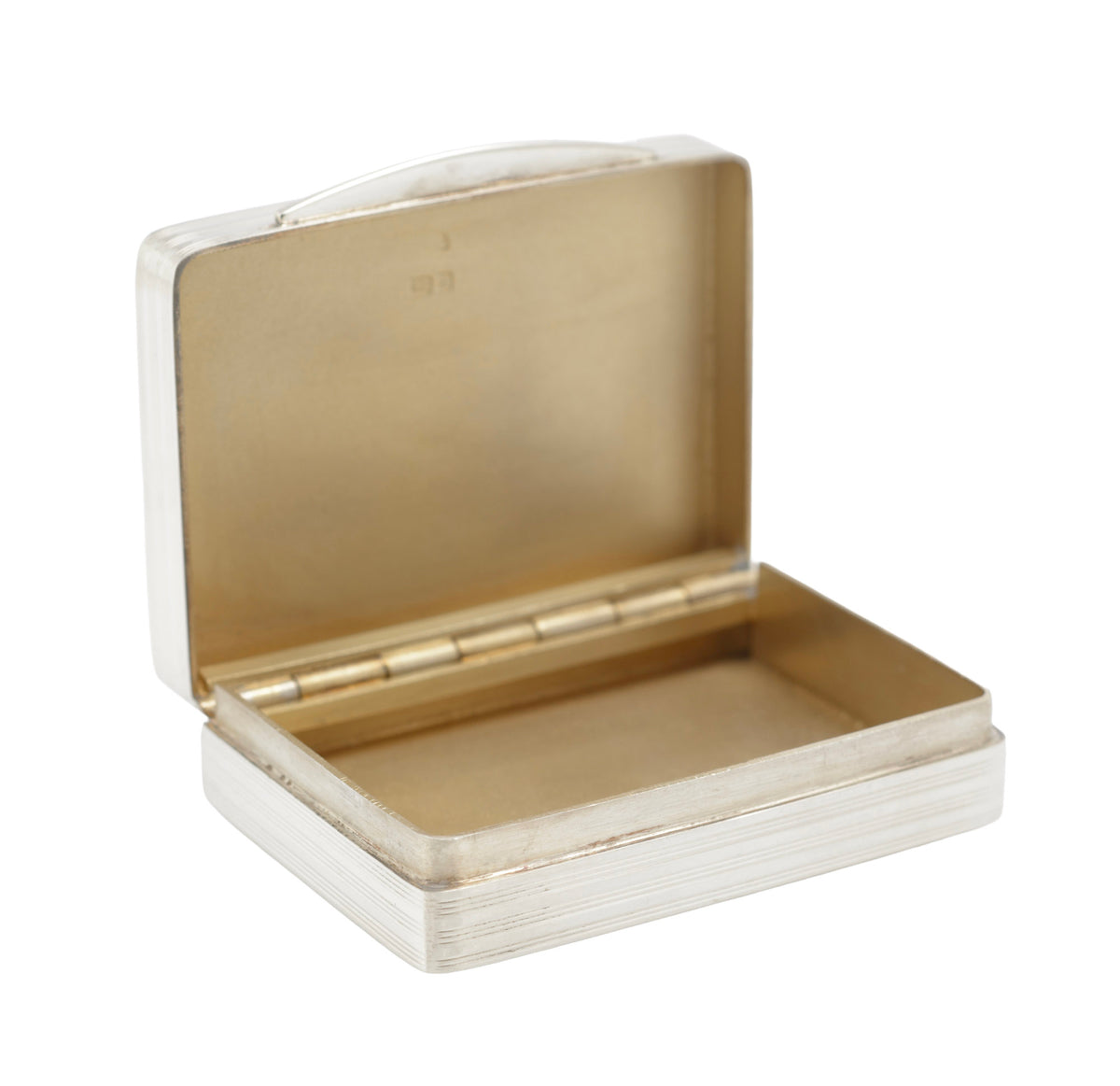 Vintage Sterling Silver Pill or Snuff Box - Peter John Doherty - Birmingham 1994 - C3100
