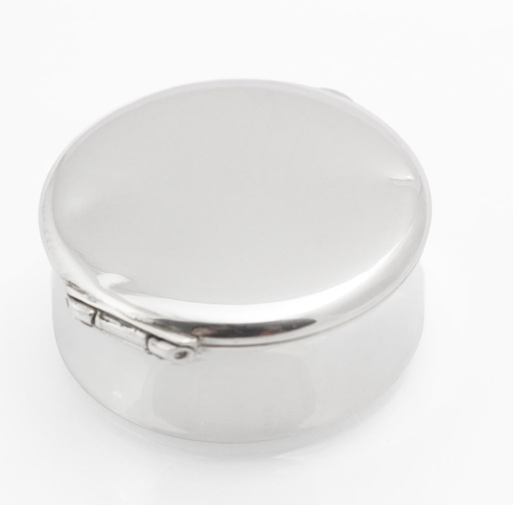 Vintage Tiffany & Co Sterling Silver 1837 Pill Box - Made in Spain - 2001 - C3105