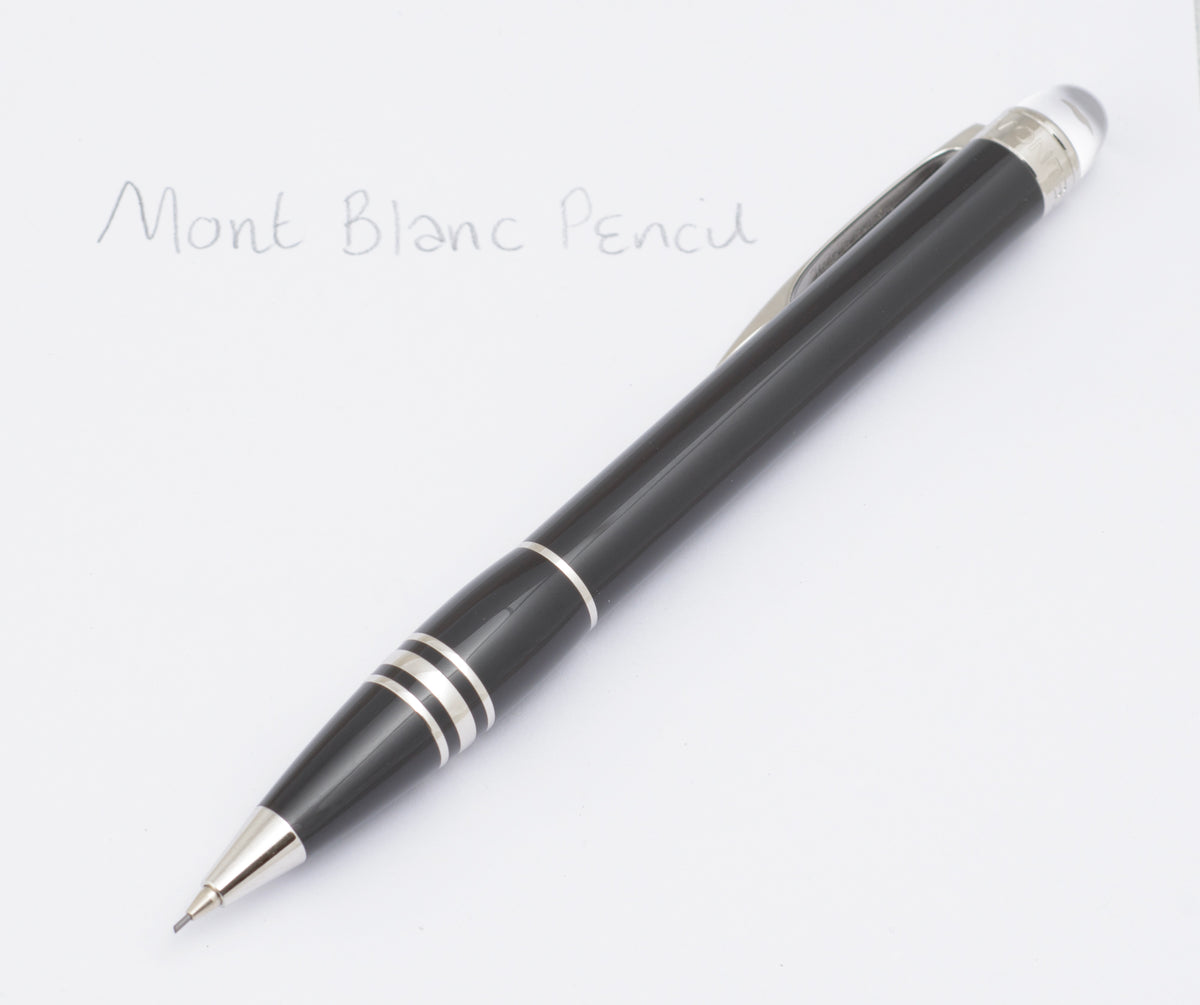 Montblanc StarWalker 0.7 mm pencil with its original presentation packaging and fitted case