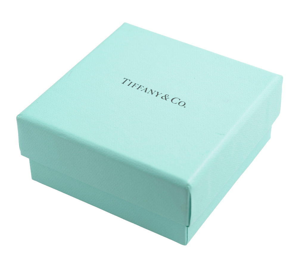Tiffany & Co presentation box included with the sterling silver Floating Heart bangle