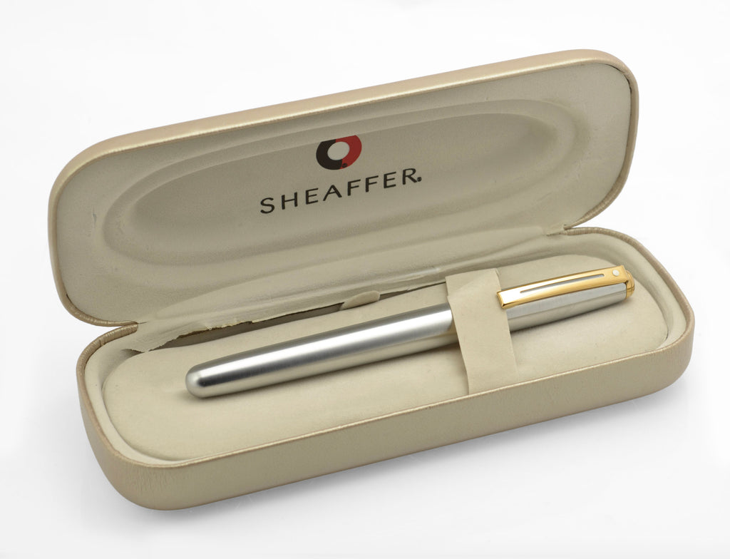 Boxed Sheaffer Prelude 342 GT fountain pen with gold plated clip