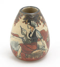 R.F. Ciboure Art Deco Pottery Vase | Basque Hand Painted | Signed Berrouet | c.1920s | (3219)