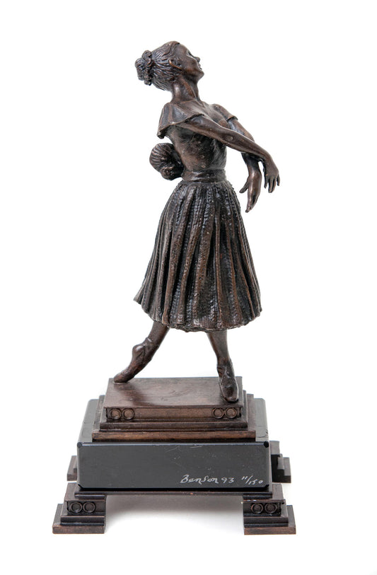 Benson Landes Ltd Edition Bronze Ballet Dancer Figure - Les Sylphides (Code 0119)