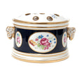 Lynton of Derby Fine Bone China Bough Pot in Cobalt Blue by Stefan Nowacki (Code 1435)