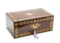Antique William Colsey Mansion House London Rosewood & Brass Writing Slope Box (Code 2080)