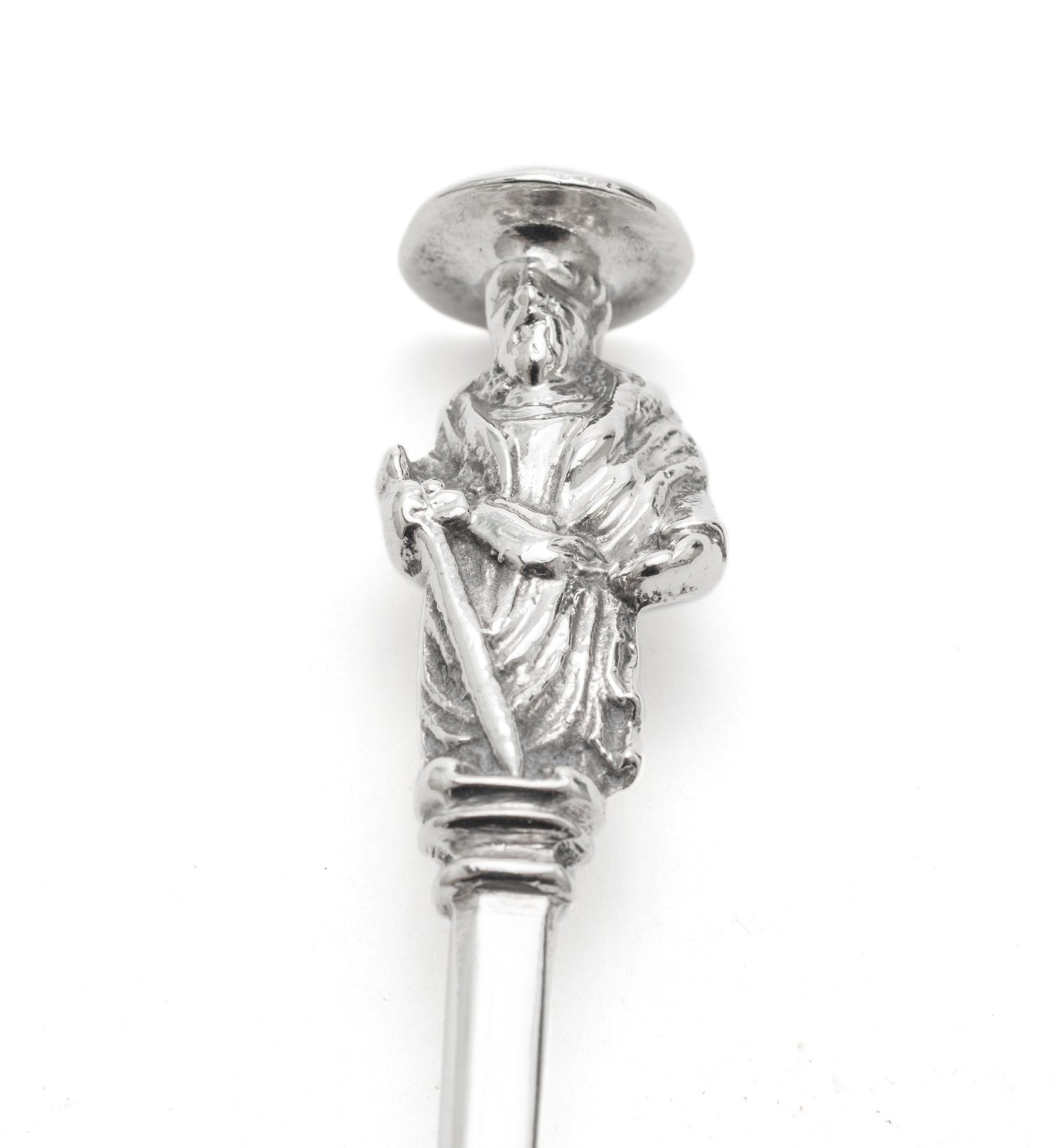 Georgian George III Antique English Sterling Silver Apostle Spoon c1770 (Code 2182)