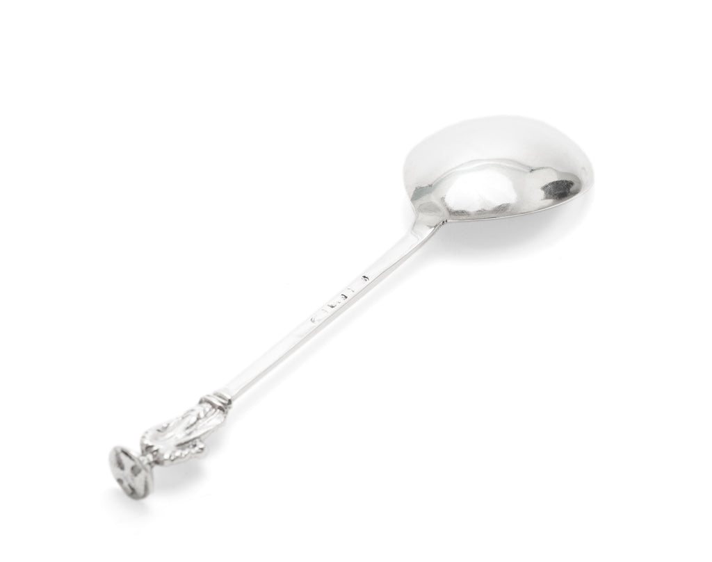 Georgian George III Antique English Sterling Silver Apostle Spoon c1770 (Code 2182)