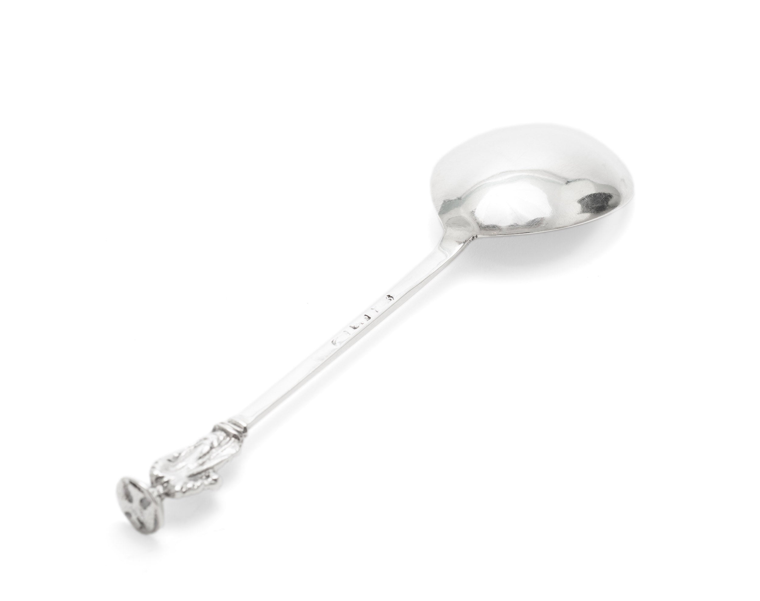 Georgian George III Antique English Sterling Silver Apostle Spoon c1770 (Code 2182)