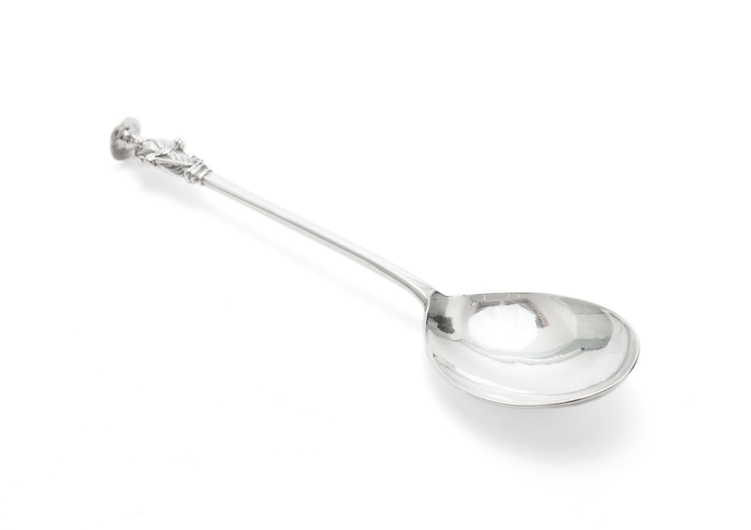 Georgian George III Antique English Sterling Silver Apostle Spoon c1770 (Code 2182)