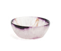 Antique Derbyshire Blue John Fluorspar Turned & Polished Small Bowl (Code 2225)