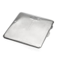 Art Deco Sterling Silver Engine Turned & Geometric Design Cigarette Case 1936 (Code 2289)