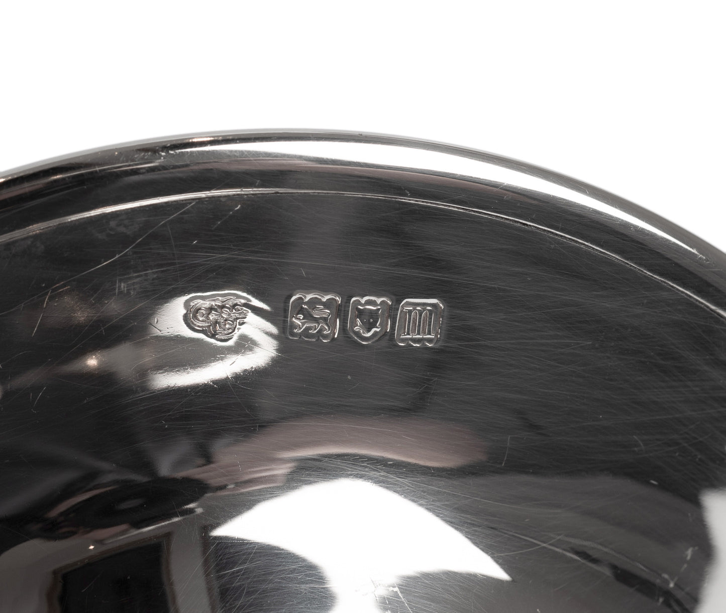 Antique Silver Pedestal Dish Goldsmiths & Silversmiths London 1907 - Edwardian (Code 2324)