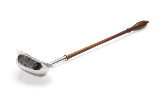 Georgian Antique Silver Toddy Ladle with Turned Wooden Handle c1820 (Code 2401)