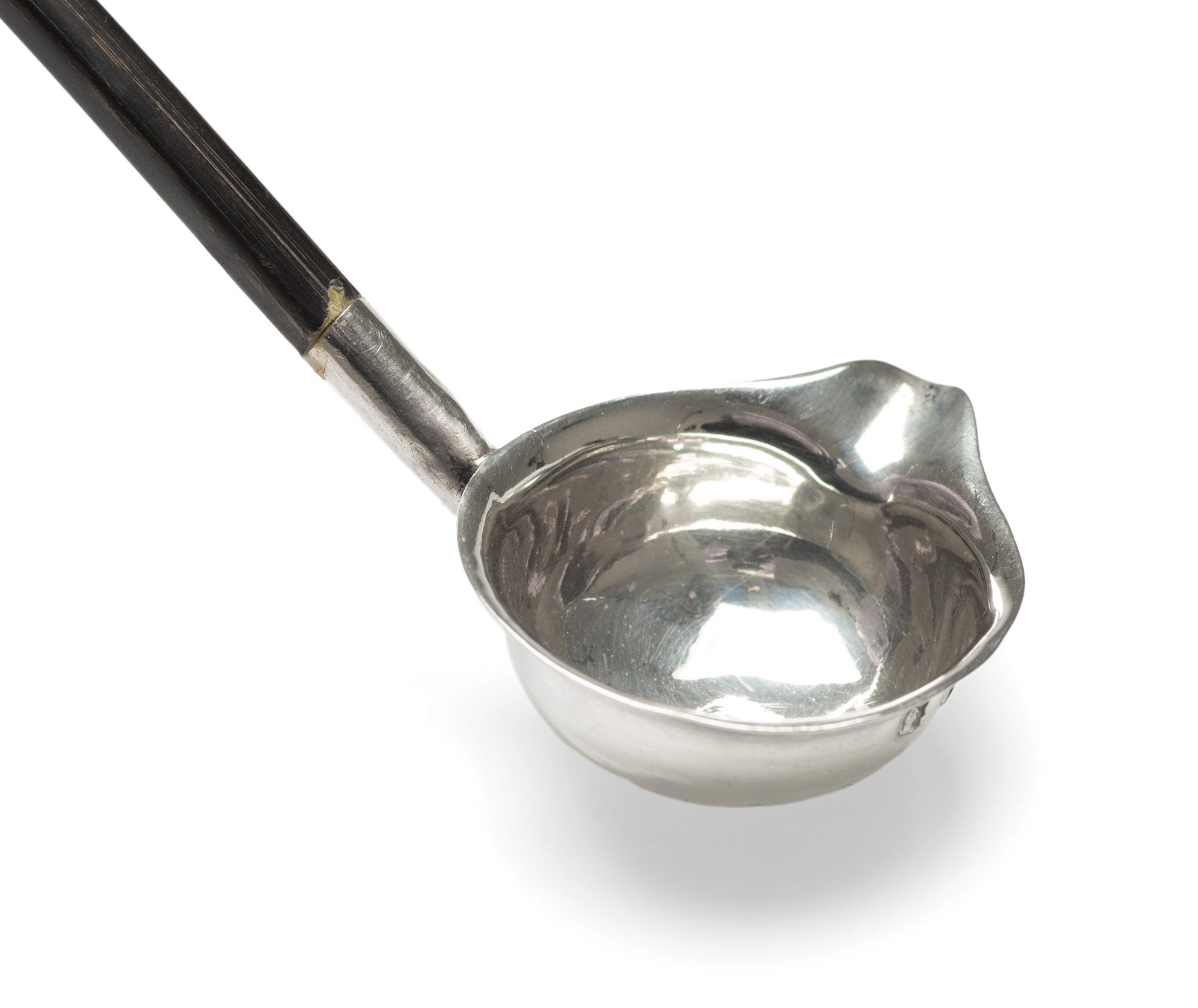 Rare Irish William IV Silver Toddy Ladle with Baleen Handle c1835  (Code 2404)