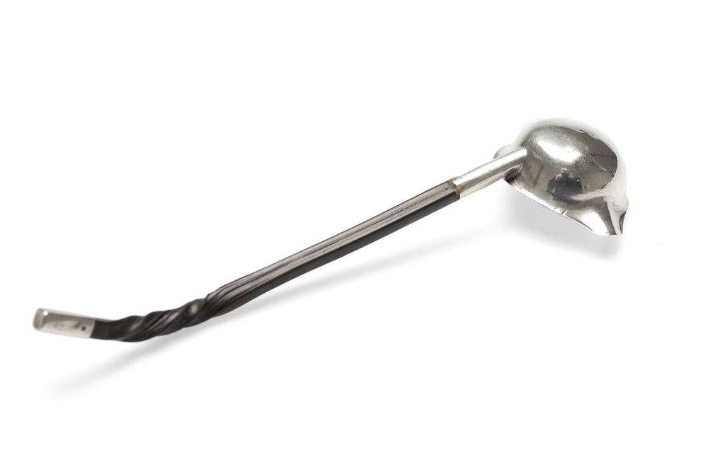 Rare Irish William IV Silver Toddy Ladle with Baleen Handle c1835  (Code 2404)