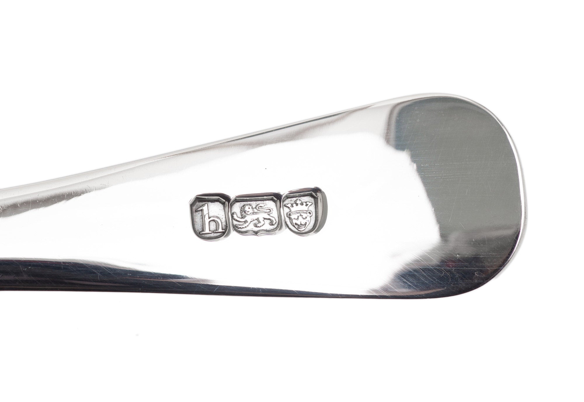 18th Century George III Antique Sterling Silver Large Soup Ladle - London 1783 (Code 2412)