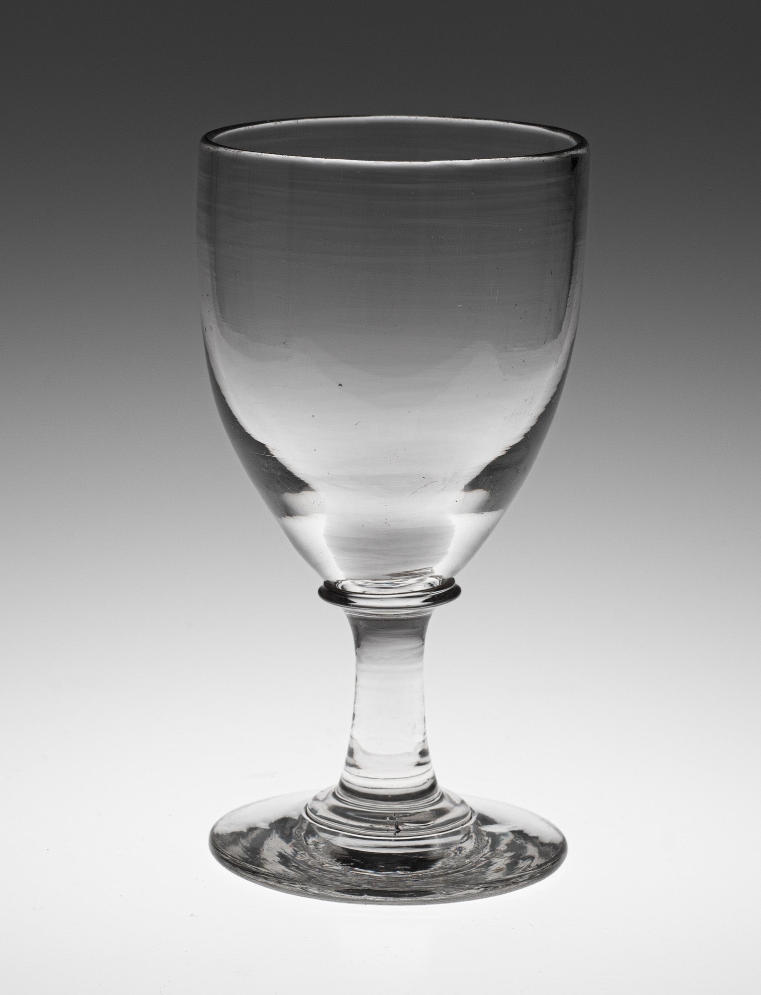 Victorian Antique Tall Bistro Style Rummer Drinking Glass with Stem c1 ...