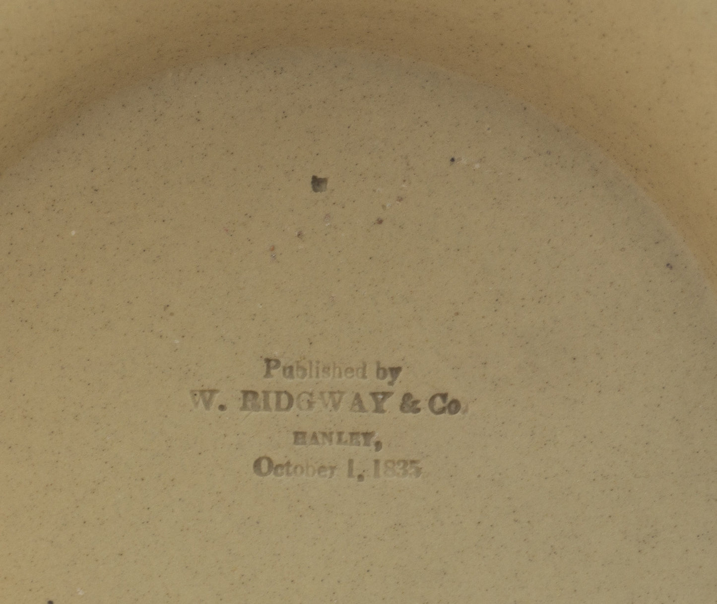 Large William Ridgway Tam O'Shanter Buff Stoneware Moulded Jug William IV 1835 (Code 2620)