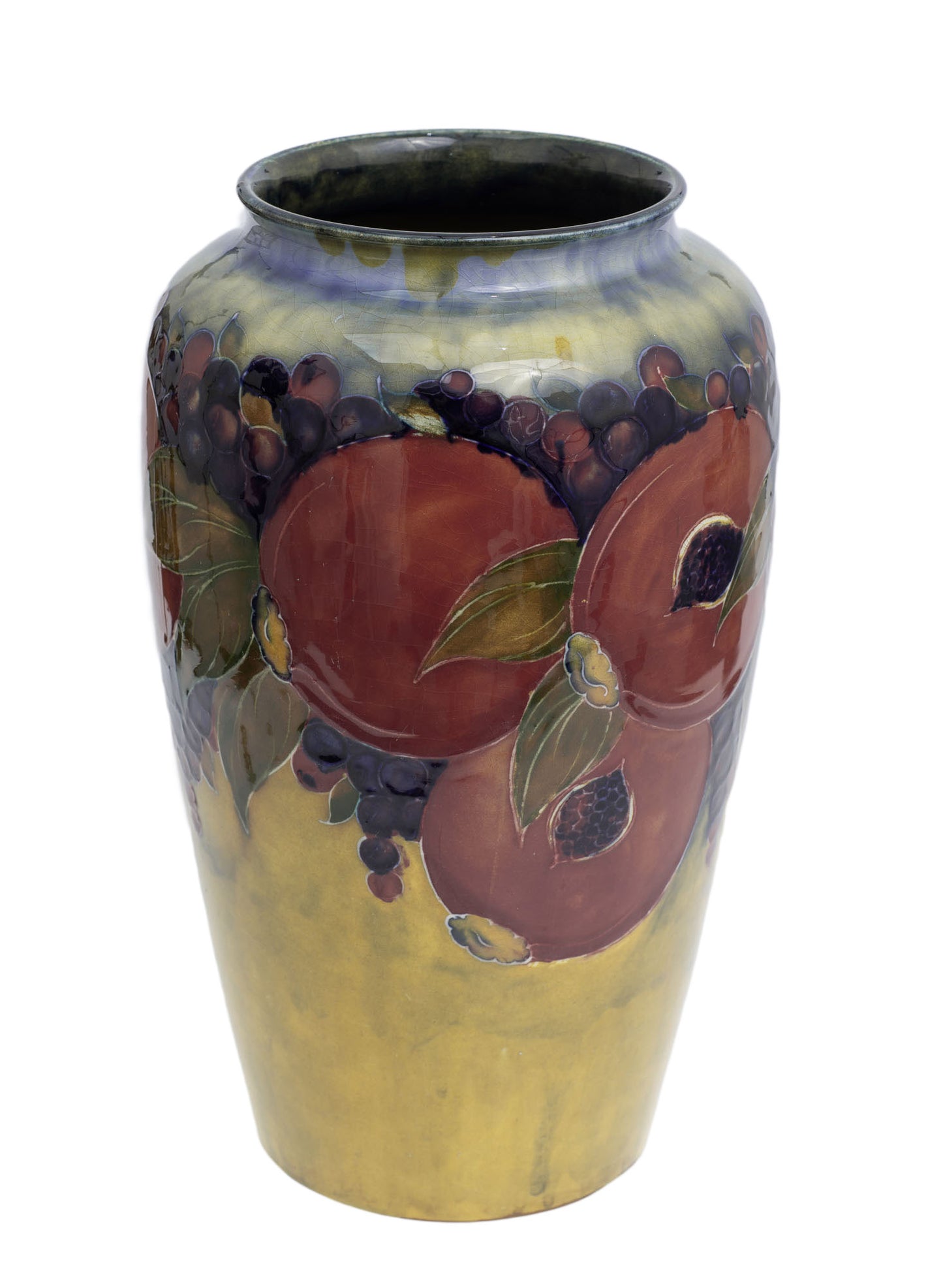 Large William Moorcroft Pomegranate Vase in Liberty Colourway - Art Deco c1930 (2933)