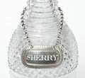 Georgian Solid Silver Decanter Label 'Sherry' Hallmarked 1817 - Antique (Code 7861) - Blue Cherry Antiques - 1