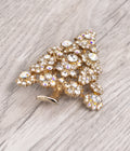 Vintage Kirks Folly Aurora Borealis AB Rhinestone Tree Brooch / Pin (Code A1098)