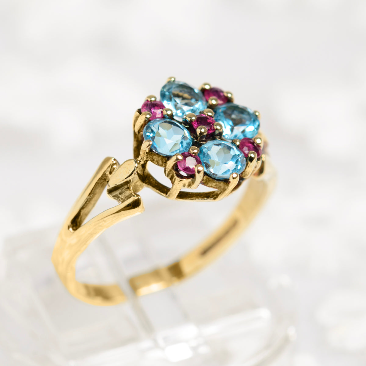 antique topaz ring